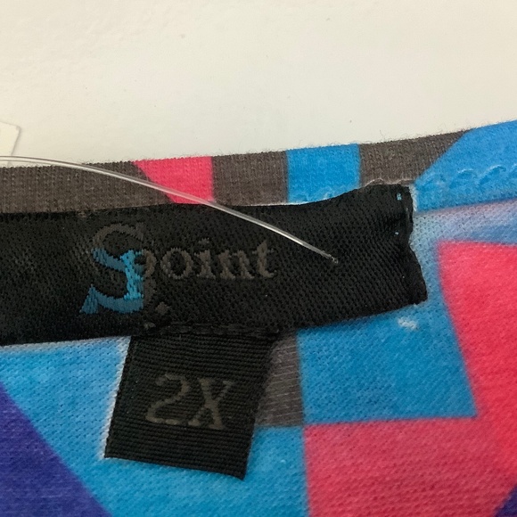 S.point Tunic Top, New with Tag, size 2X, Made in USA - Picture 8 of 8